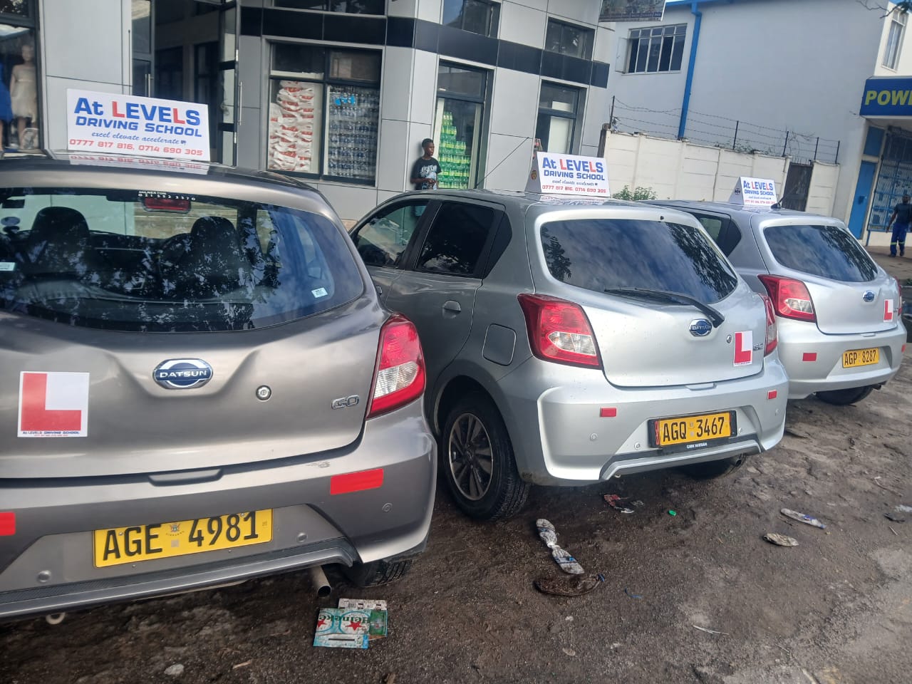 Professional driving instructor demonstrating proper technique